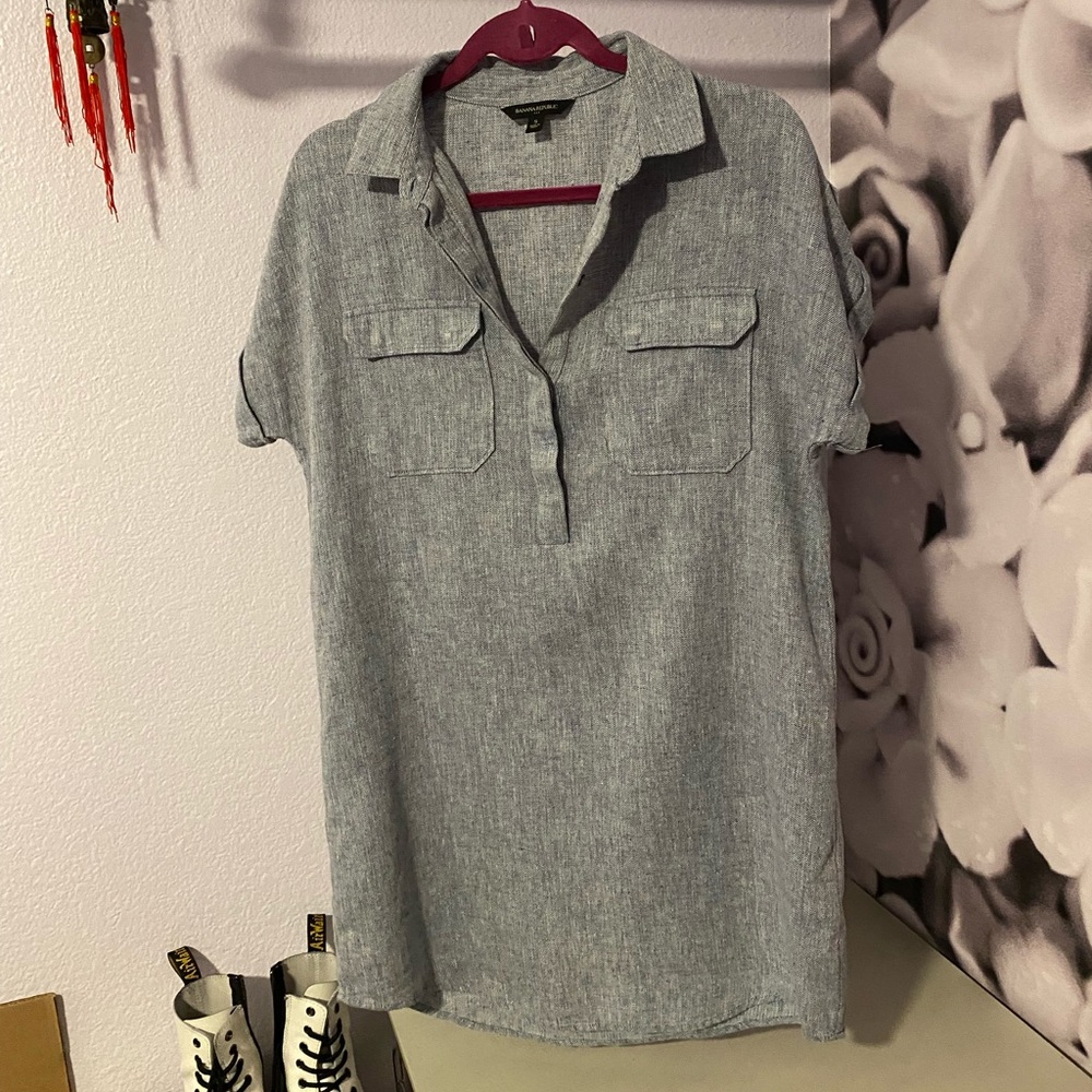 Blue Banana Republic dress